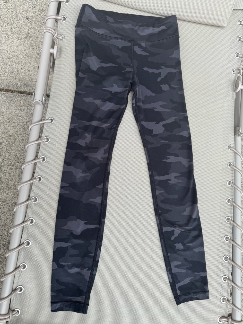 Girls' Athleta Black Camo Leggings